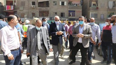شاهد.. محافظ الجيزة يكشف مفاجأة صادمة بشأن العقار المنهار بالوراق