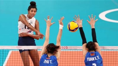 أمريكا تواصل انطلاقتها في كرة الطائرة للسيدات بأولمبياد طوكيو