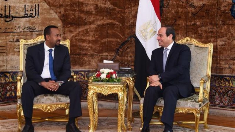 السيسي وأبي أحمد