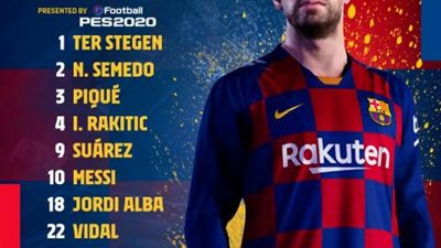 تشكيل برشلونة فى مواجهة سلتا فيجو