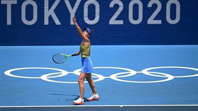 سفيتولينا تلاقي فوندروسوفا وبنشيتش تواجه رايباكينا في المربع الذهبي لمنافسات التنس الأولمبية