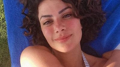 صورة..  صبا مبارك تستمع بأجازتها الصيفية في الأردن