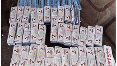 ضبط كمية من الأقراص المنشطة مخفاة داخل شاحنة بميناء نويبع البحرى