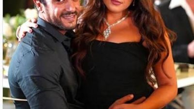 الزوج السند رزق.. أحمد العوضي يدعم زوجته فى أزمتها المرضية