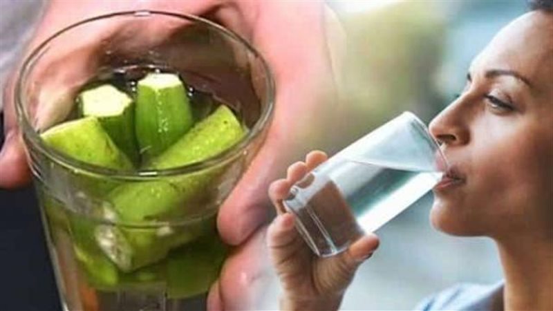 منقوع ماء البامية