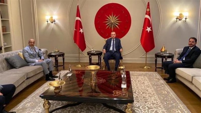 أردوغان فى اثناء