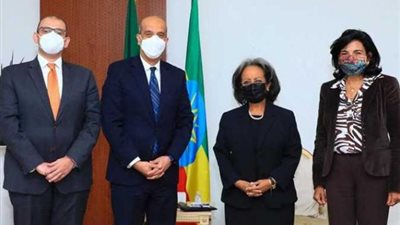 سد النهضة.. بيان عاجل بعد لقاء السفير المصري مع رئيسه أثيوبيا