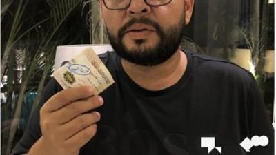 أحمد رزق يروج لفيلمه الجديد ”200 جنيه”