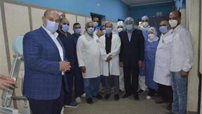 شاهد .. ماذا قال محافظ الجيزة في زيارته لهذه المستشفيات ؟