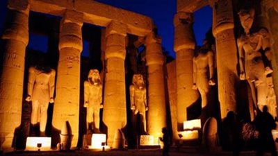 بدء عروض الصوت والضوء بالكرنك مساء اليوم بتخفيضات ٥٠%