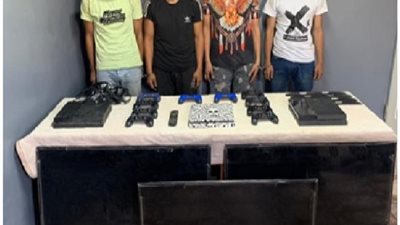 مباحث القاهرة تضبط لصوص محل لألعاب البلاى ستيشن بالزاوية الحمراء