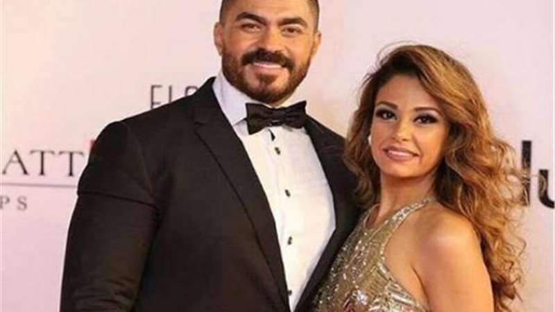 خالد سليم وزوجته