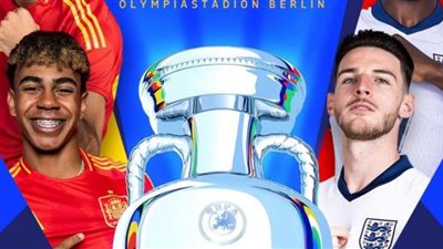 موعد نهائي يورو 2024 بين إسبانيا وإنجلترا