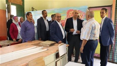 وزير التربية والتعليم الجديد يتفقد مدرسة المتفوقين الثانوية بعين شمس