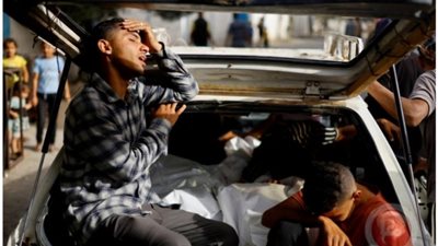 «مُصنفة مناطق اَمنة».. 71 شهيدًا وأكثر من 289 جريحًا في مجزرة المواصي بخان يونس