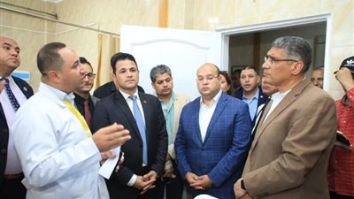 بالصور.. محافظ الجيزة يعلن خطة تحسين المنظومة الصحية بهذه المستشفيات