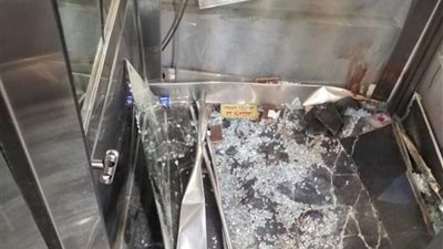 إصابة 7 أشخاص سقط بهم أسانسير في المريوطية