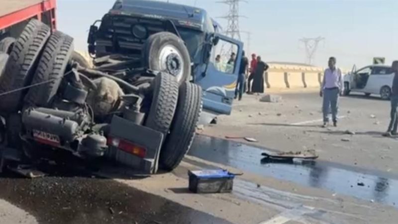 حادث أنقلاب سيارة