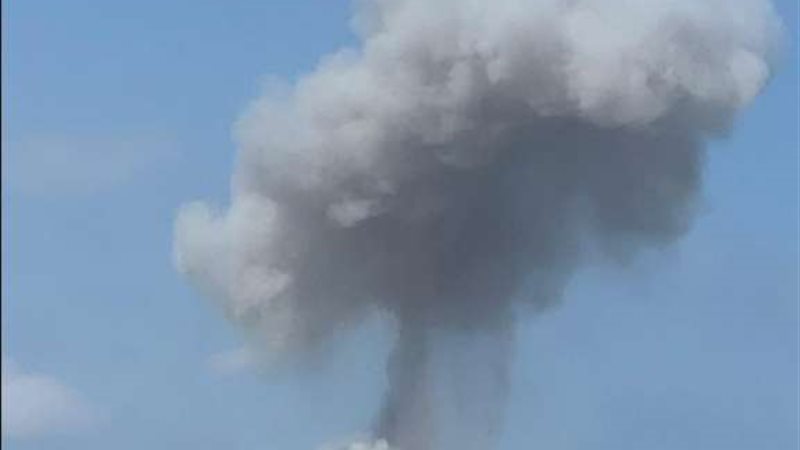 آثار الدمار الناجم