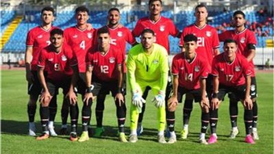 استعدادا لأولمبياد باريس:  مصر تتقدم علي العراق بهدف في الشوط الأول