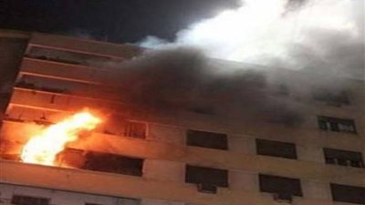 اختناق 3 أشخاص.. اندلاع حريق داخل شقة في العجوزة