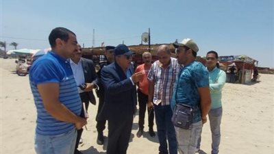 جولة مفاجئة لمحافظ الدقهلية بمدينة جمصة