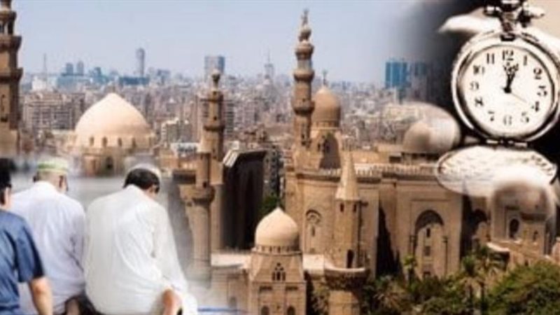 مواقيت الصلاة ليوم