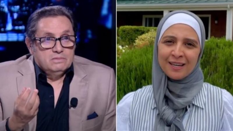 حنان ترك وعادل عوض