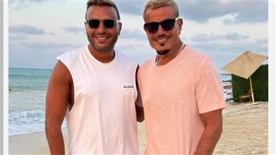 الصلح خير.. رامي صبري ينشر صورة برفقة عمرو دياب بعد شائعات خلافتهم