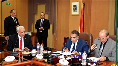 مشاركة محافظ الدقهلية في اجتماع مجلس جامعة المنصورة