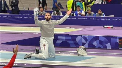 زياد السيسي يخسر أمام بطل تونس في أولمبياد باريس2024.. والبرونزية فرصته 