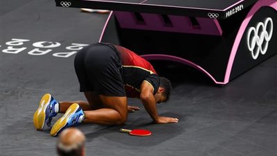 أولمبياد باريس 2024.. عمر عصر يتأهل إلى ربع نهائي تنس الطاولة
