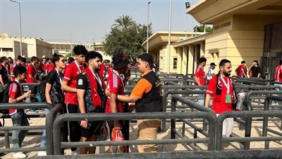 خطة أمنية لتأمين مباراة الأهلي والبنك الليلة باستاد القاهرة
