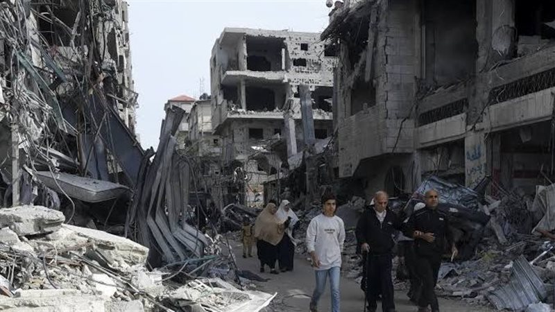 آثار الدمار من العدوان