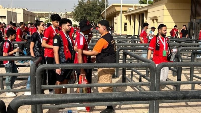 تأمين مباراة الأهلي