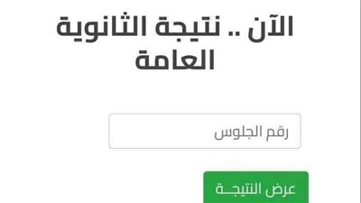 هل تظهر نتيجة الصف الثالث الثانوي بالاسم فقط.. إليك التفاصيل 