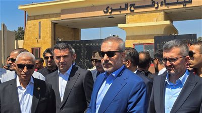 من معبر رفح.. وزير الخارجية التركي يثمن دور مصر في غزة