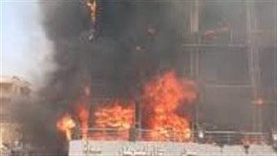 السيطرة على حريق ورشة أخشاب ومصنع كابلات كهربائية في الهرم