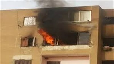 العمارة اتفحمت.. إصابة 3 أشخاص بالاختناق في حريق شقة سكنية بأكتوبر
