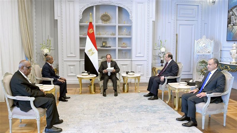 الرئيس السيسي يستقبل