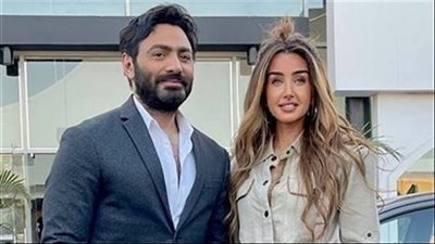 حقيقة خطوبة تامر حسني وهنا الزاهد تثير الجدل على السوشيال ميديا .. القصة الكاملة خلف الفيديو المنتشر