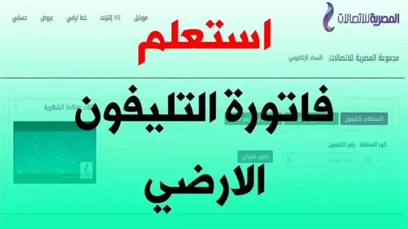 الاستعلام عن فاتورة