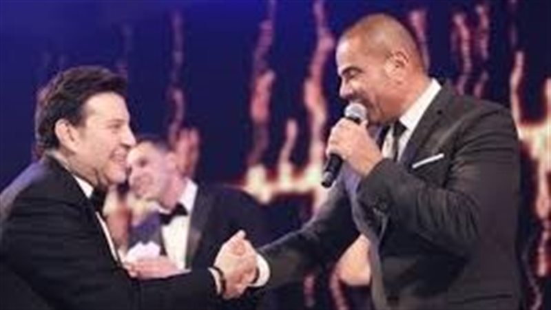 عمرو دياب وهاني شاكر