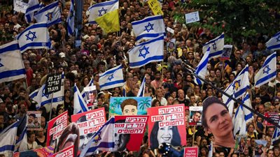 بدء الإضراب العام في إسرائيل وضغوط أمريكية لـ التوصل لصفقة تبادل الأسري 