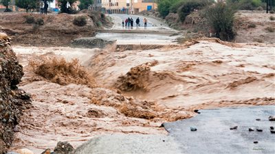 غرق اقليم طاطا في المغرب.. فيضانات عارمة تتسبب في تدمير عشرات المنازل