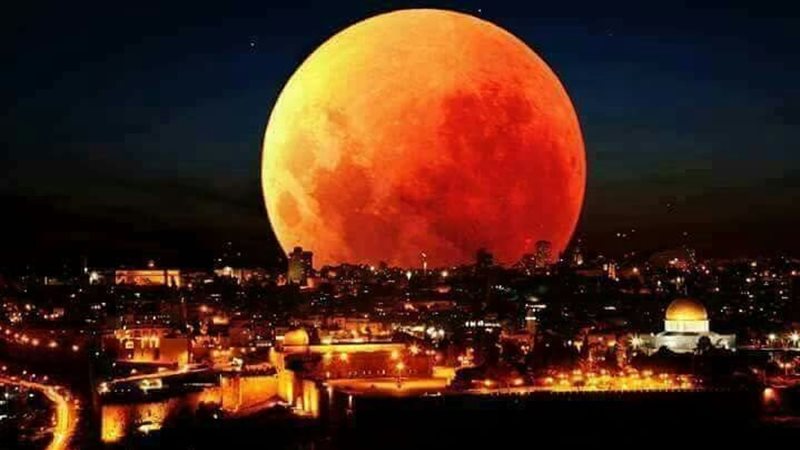قمر الحصاد العملاق