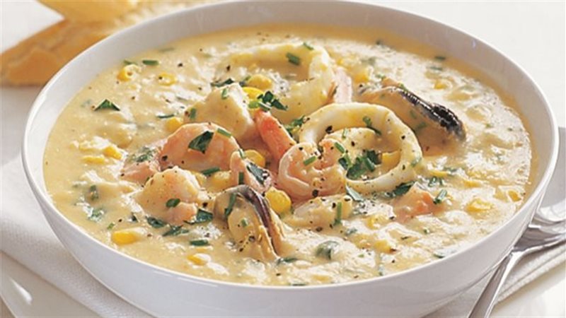 طريقة عمل شوربة السي