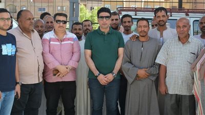 بدء تشغيل مجمع المواقف الجديد أعلى المفيض بحي غرب سوهاج