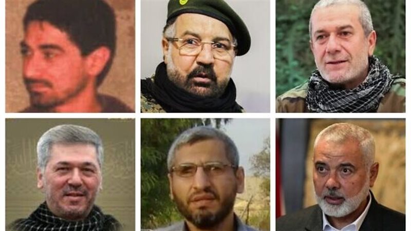 قادة حزب الله وحماس
