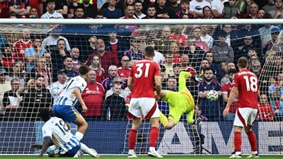 نوتينجهام يخطف تعادل مثير من برايتون في الدوري الإنجليزي